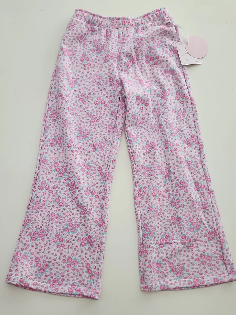 LoveShackFancy X Target Pink Floral Hoodie And Pants Set Large New With Tags